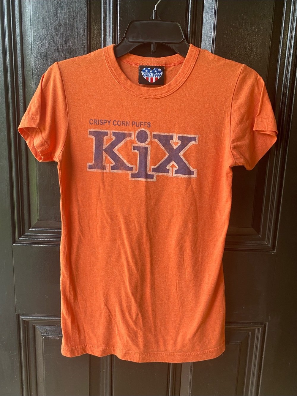 Junk Food Clothing Orange "Kix" Graphic Tee